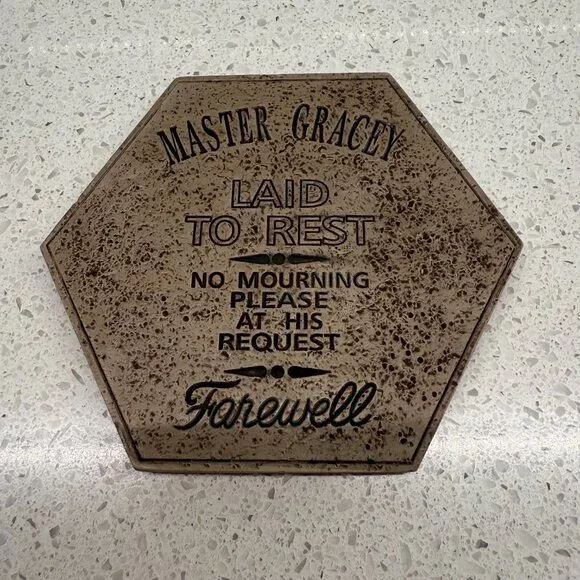 Disney Haunted Mansion Tombstone Coaster Set - Picture 5 of 8